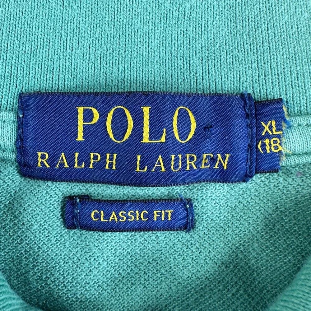 Polo Ralph Lauren Polo Shirt Mens XL Extra‎ Large Big Pony Classic Fit Short
